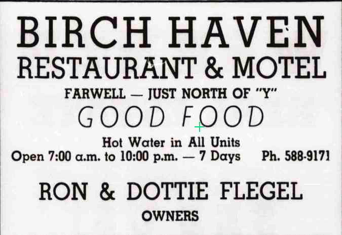 Birch Haven Motel - August 1969 Ad (newer photo)